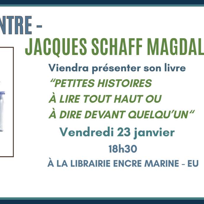 Présentation du livre de Jacques Schaff Magdala