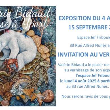 EXPOSITION Valérie Bidaud