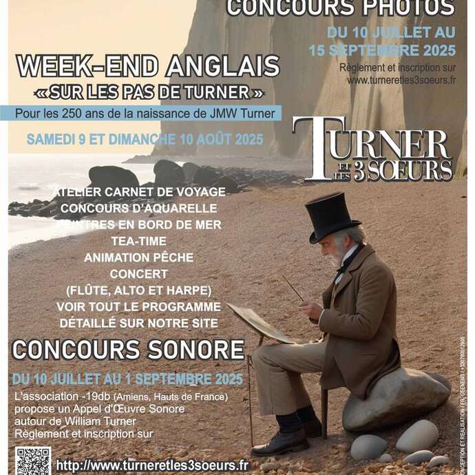 "Sur les pas de Turner" - Exposition de gravures et de dessins
