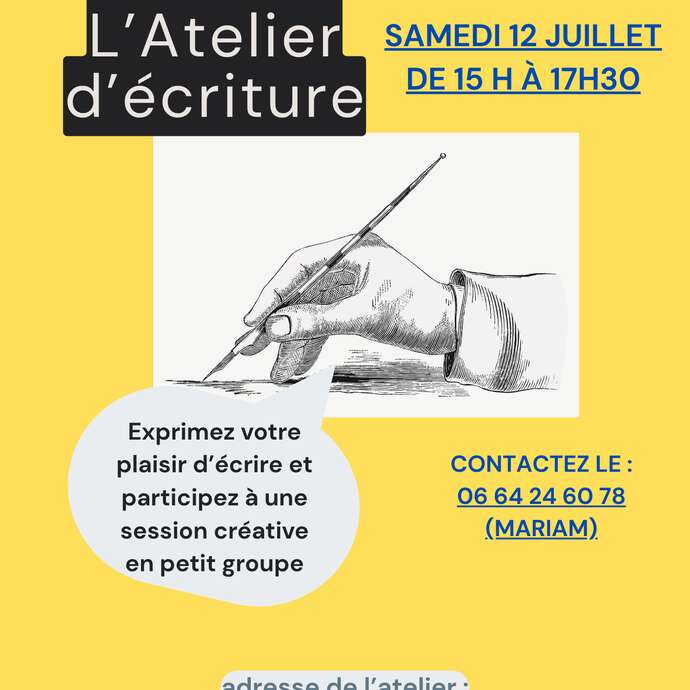 L'Atelier d'écriture