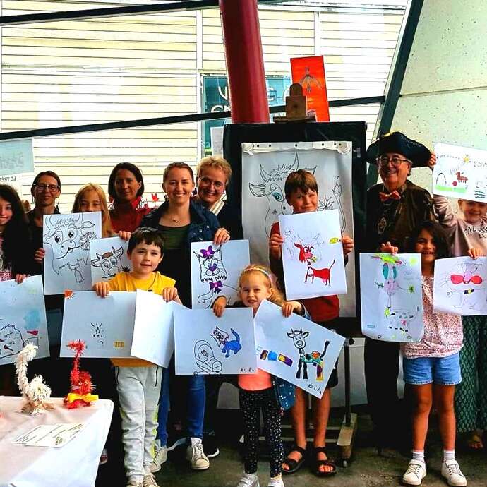 Atelier dessins humoristiques pour petits et grands