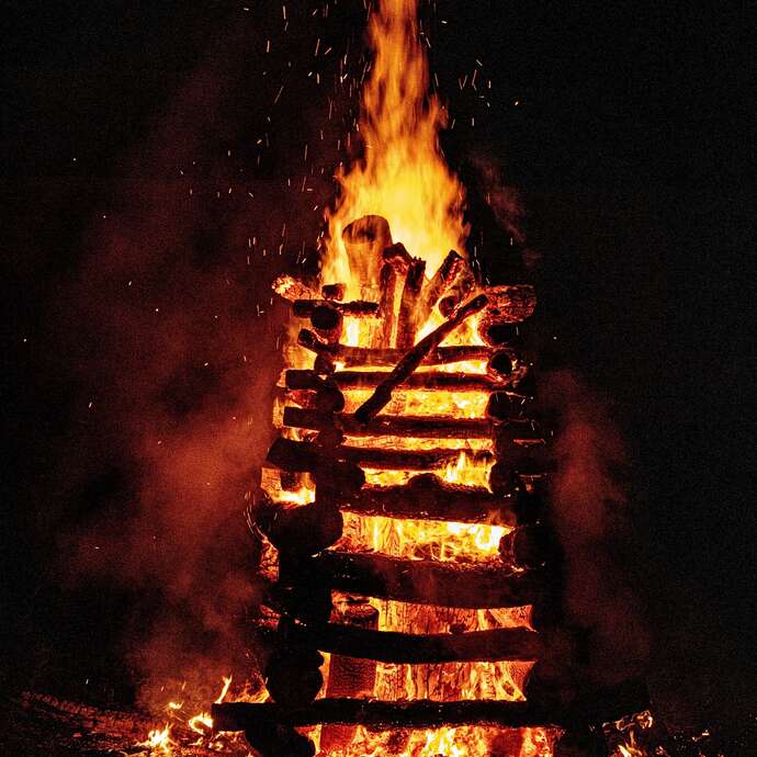 Feu de la Saint-Jean au Tréport