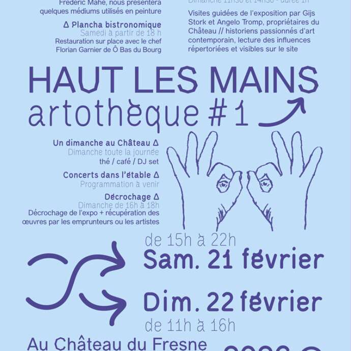 ARTOTHEQUE #1 - HAUT LES MAINS
