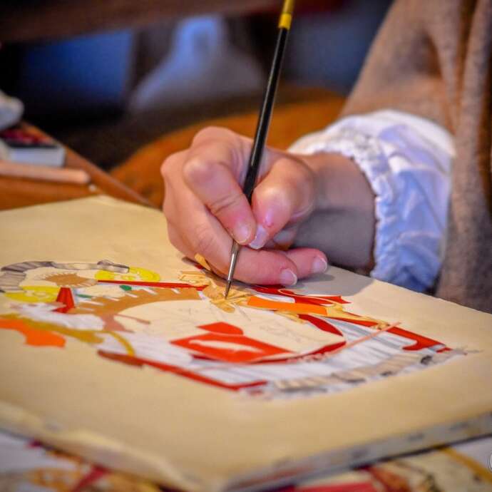 Atelier famille : « Complètement enluminé ! »