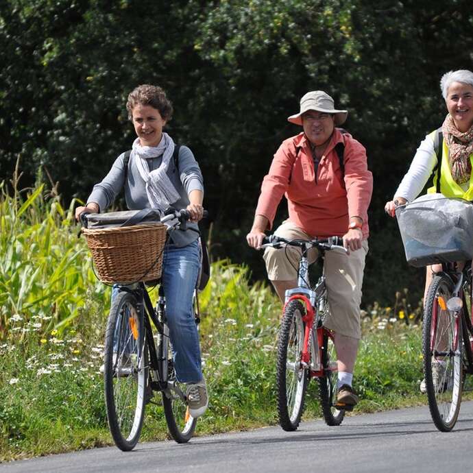 Boucle circuit Vignoble à Vélo entre vignes et bocages