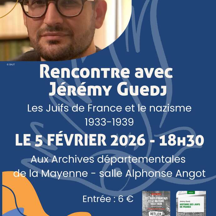Rencontre avec Jérémy Guedj, auteur de "Les juifs français et le nazisme, 1933-1939"