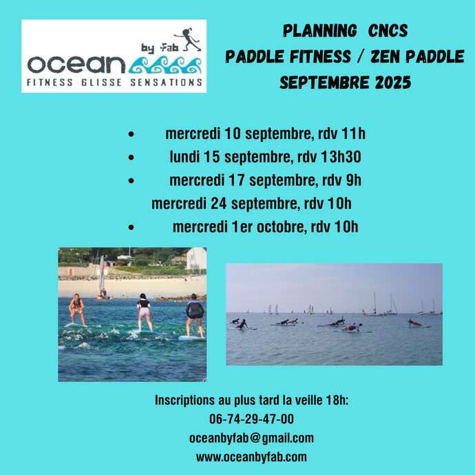 Séance de Zen & Fitness Paddle