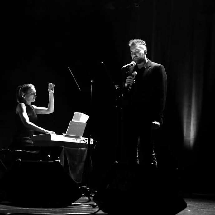 Caroline FAGET et Pêr Vari KERVAREC