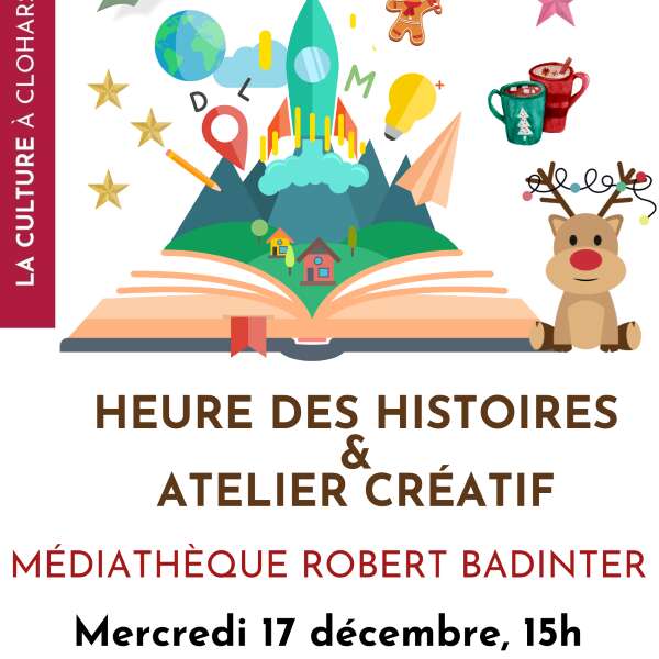 Heures de Histoires Noël & atelier créatif