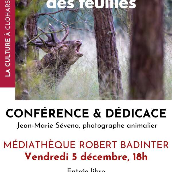 Conférence "Le murmure des feuilles" J-M Séveno
