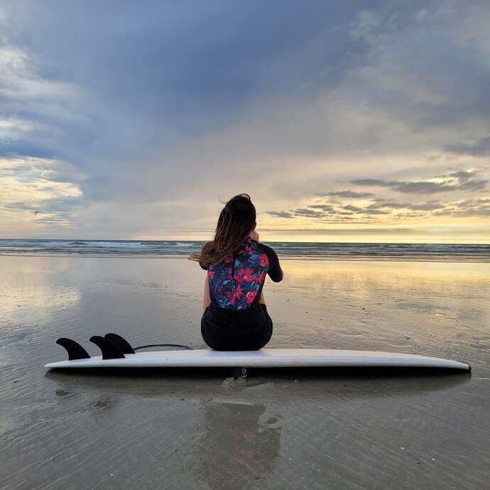 Liaison bourg-plage de Ruvein