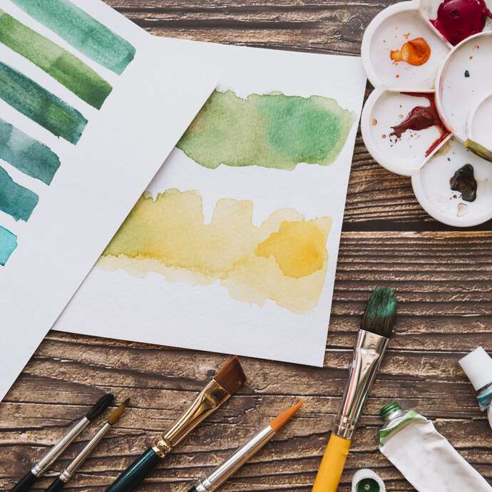 Stage d'aquarelle et loisirs créatifs - enfants et ados