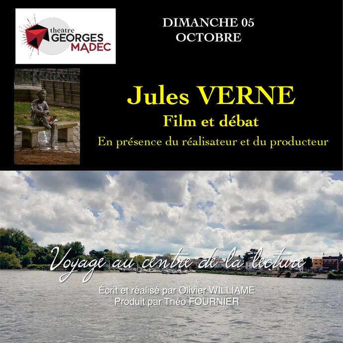 Projection-débat Jules Verne "Voyage au centre de la lecture"
