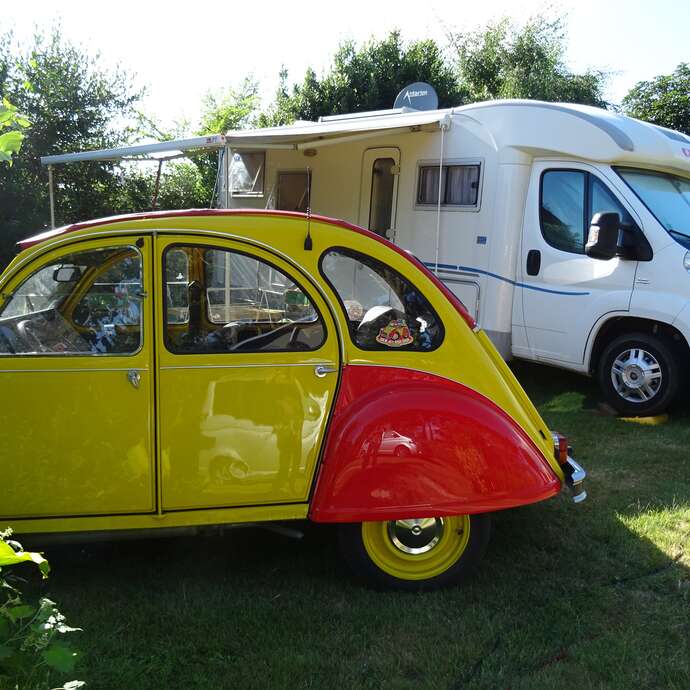 Aire de stationnement et de services - Camping Karreg Skividen