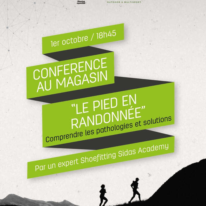 Conférence "Le Pied en randonnée"