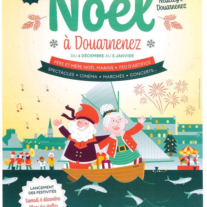 Père et Mère Noël Marins