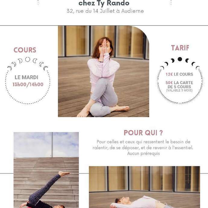 Yin Yoga chez Ty Rando