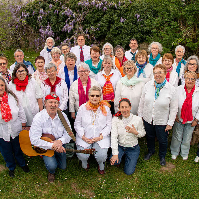 Concert chant choral  avec le groupe plaisir de chanter