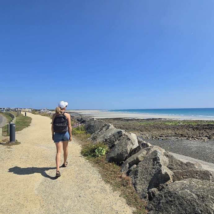 Balade accessible - Balade le long du port de Penhors