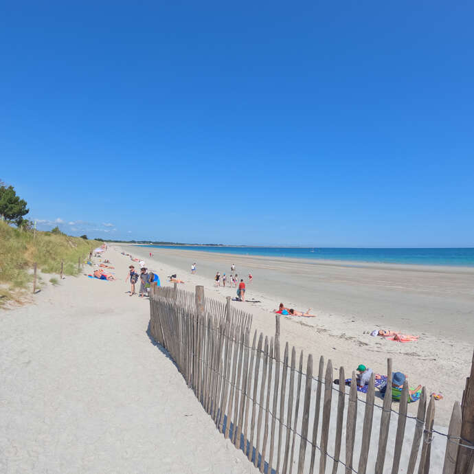 Plage du Treustel