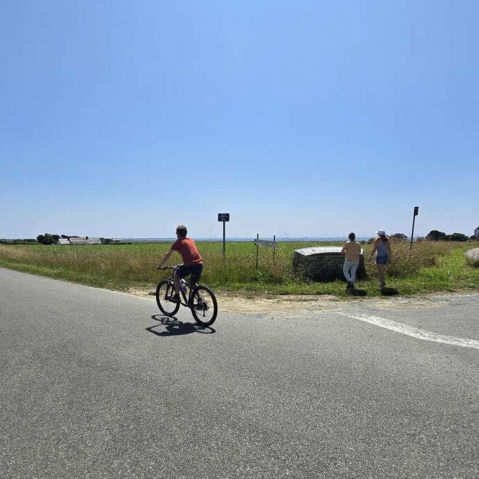 Liaison bourg-plage de Kermabec
