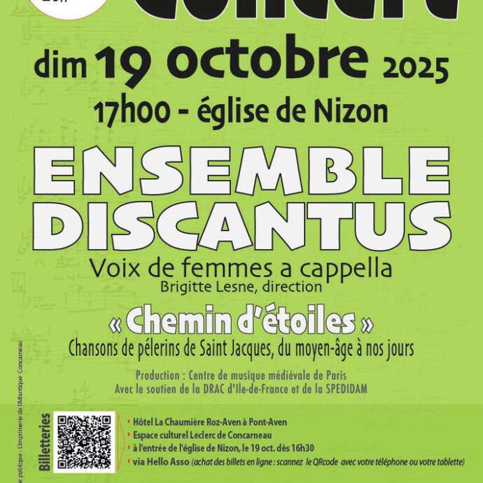Concert Ensemble discantus - Préludes de Pont-Aven