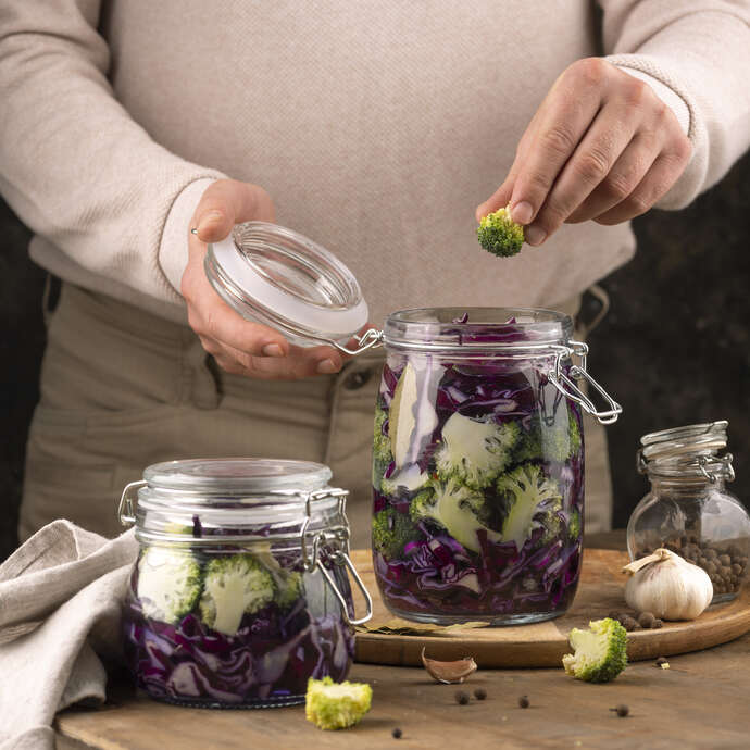 Atelier choucroute et lactofermentation en breton