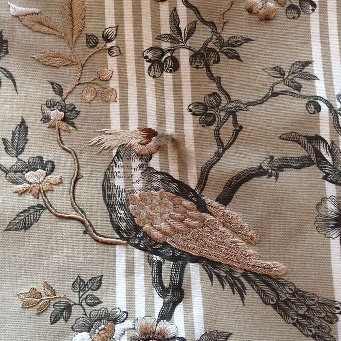 SEMAINES DU TOURISME ÉCONOMIQUE ET DES SAVOIR FAIRE : Initiation à la broderie par L’Atelier du 5