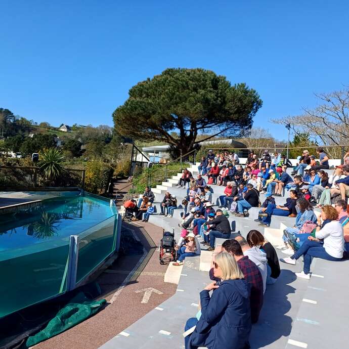 Visite guidée & spectacle d'oiseaux à l'AquaShow