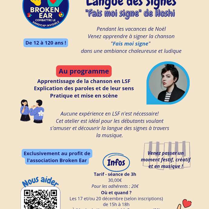 Atelier Langue des Signes