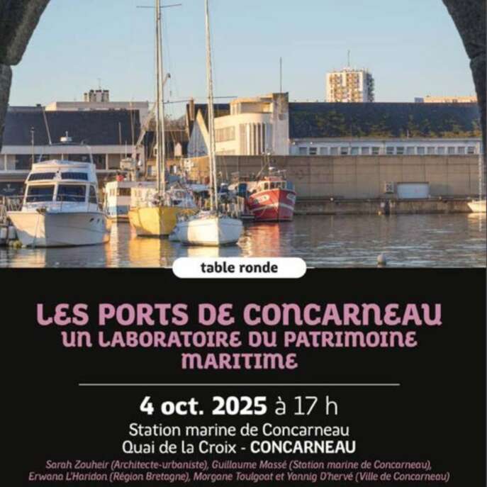 Les ports de Concarneau : un laboratoire du Patrimoine maritime