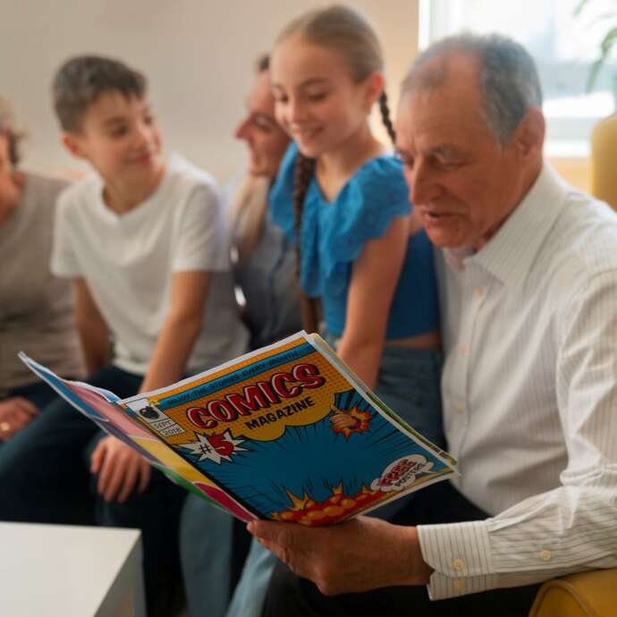 Semaine bleue - Ateliers contes et mémoires 6/12 ans