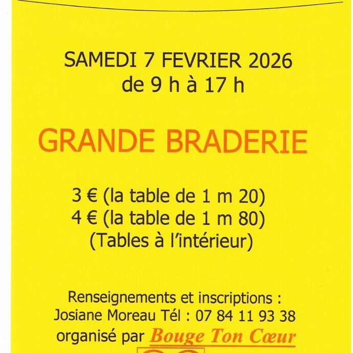 Grande Braderie à Margaux