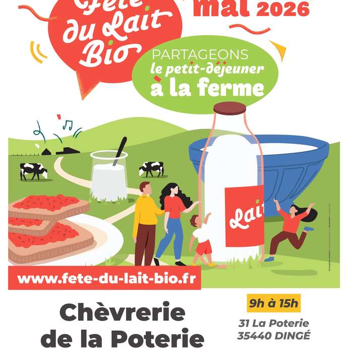 Fête du lait bio à la chèvrerie de la poterie