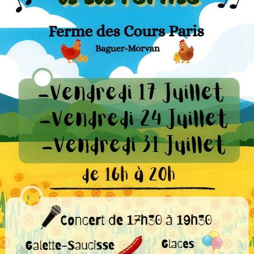 Marché festif à la ferme
