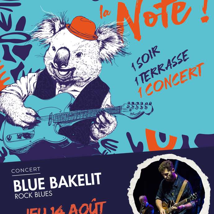 Garçon, La Note ! Blue Bakelit