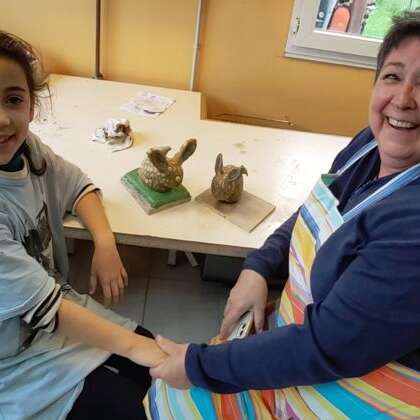 Eveil à l'argile - animation poterie pour enfants