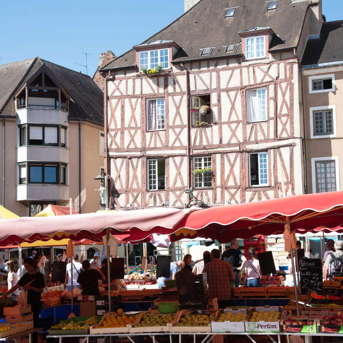 Marché alimentaire