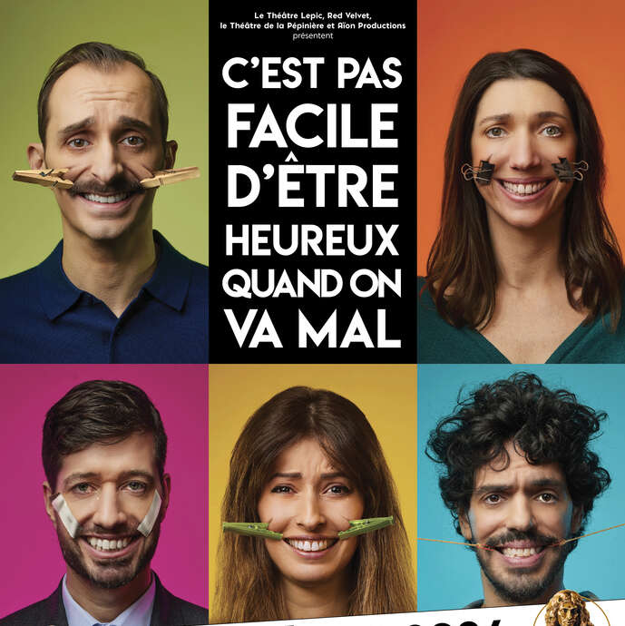 C'est pas facile d'être heureux quand on va mal