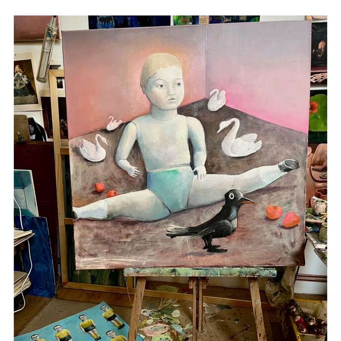Exposition Peinture Allison Reed "Make I believe"