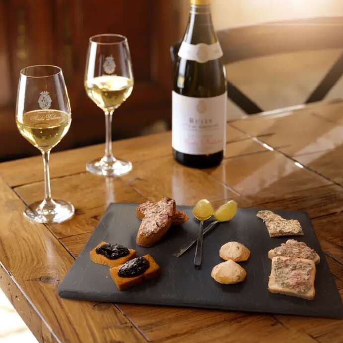 Visite & Dégustation : Accords Vins & Bouchées du Terroir