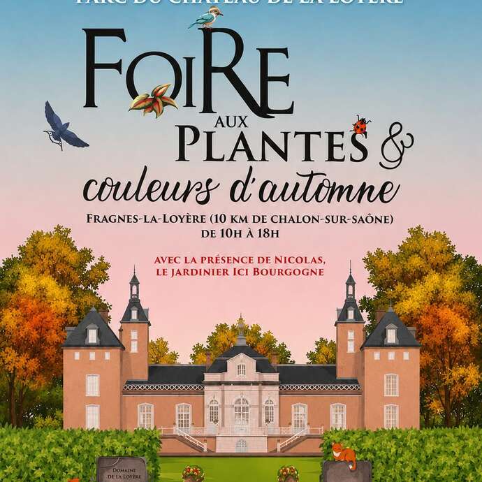 3e édition de la Foire aux Plantes au Château de La Loyère