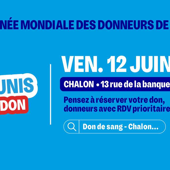 Journée Mondiale des Donneurs de Sang / Collecte événementielle