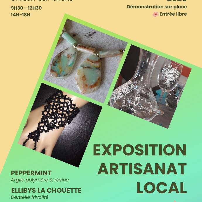Exposition d'artisanat local