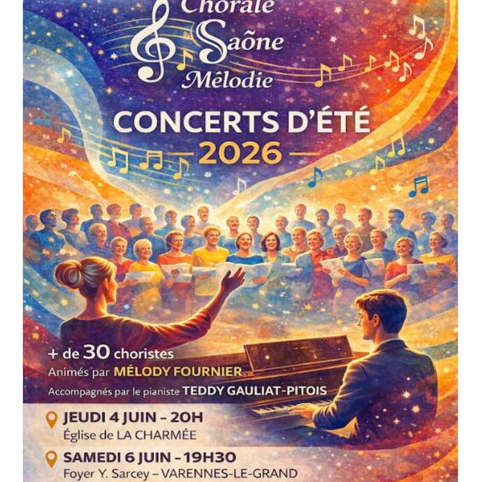 Concert d'été Saône Mélodie