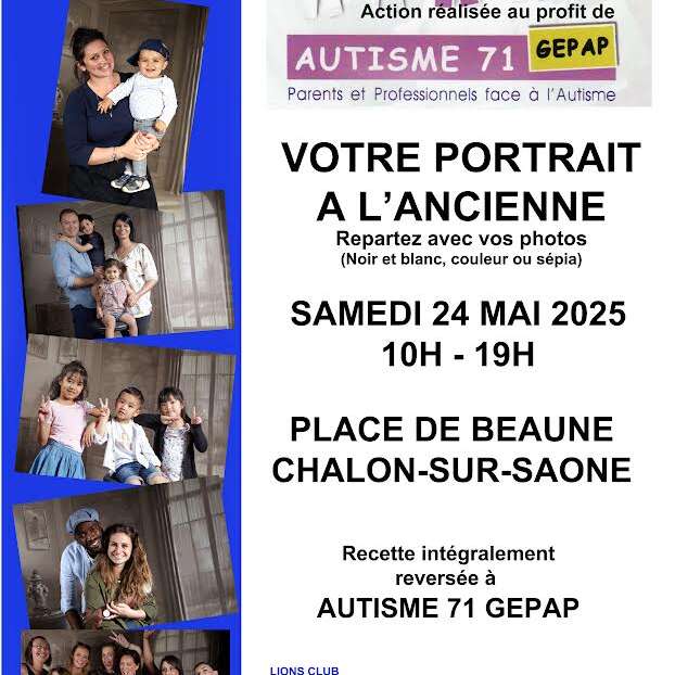 Votre portrait à l'ancienne