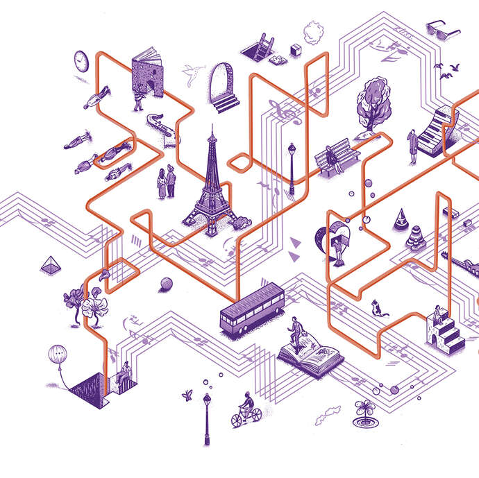 L’Autobiobus  Ensemble Supernova feat Louise Hakim & Agnès Desarthe