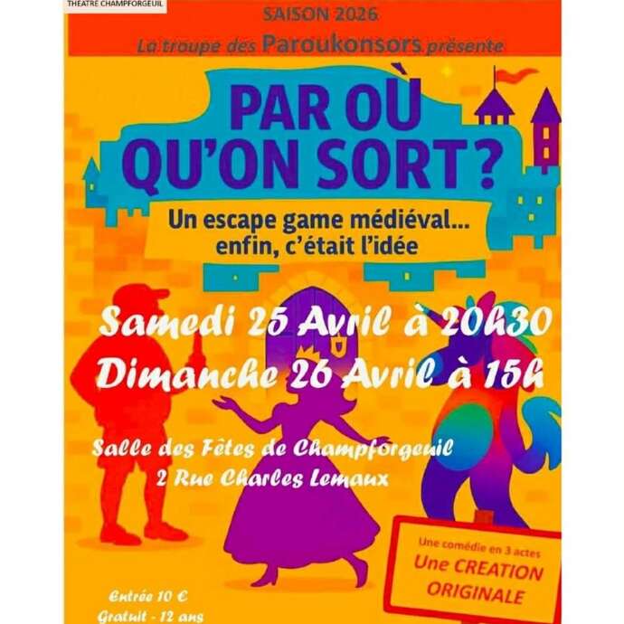 Festi'Théâtre - Troupe invitée PAROUKONSORS