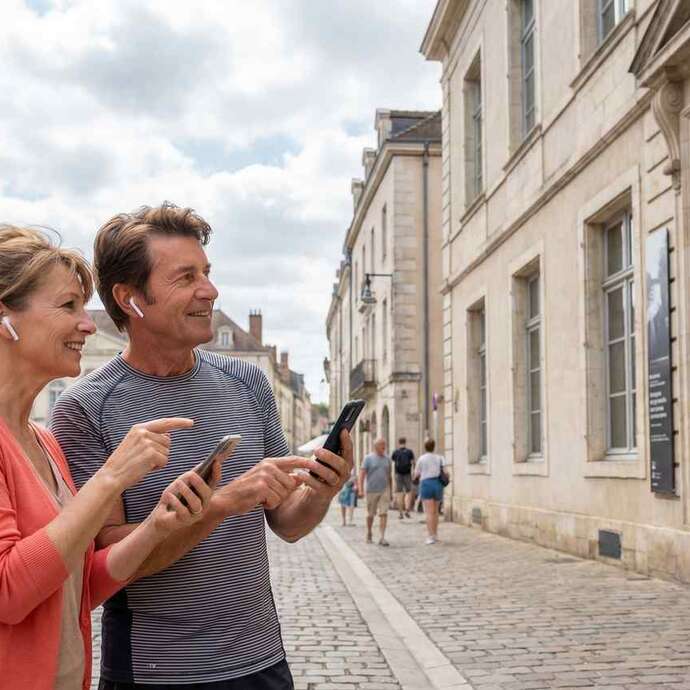 AudaTours Chalon-sur-Saône Audio Tour: Inventors, Towers & Timeless Stones