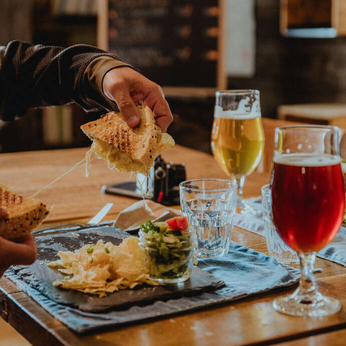 Pub de la contrée et microbrasserie de Bellechasse - Restauration
